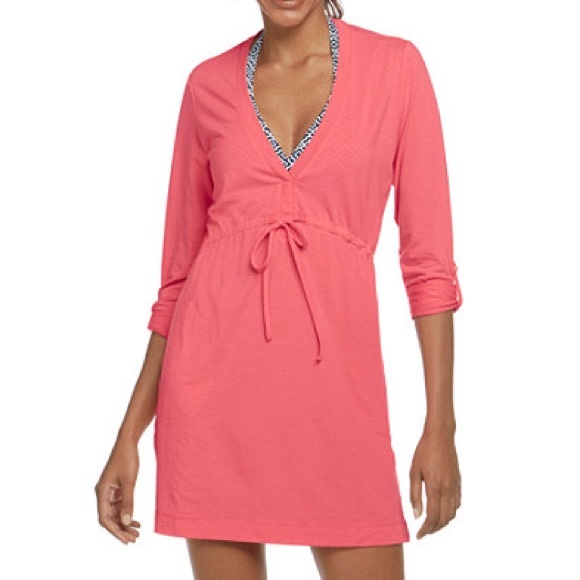 ll bean swim cover up